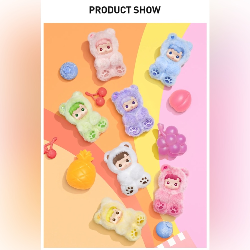 Hacipupu CHERRY Plush Pendant CONFIRMED Box - Picture 11 of 13